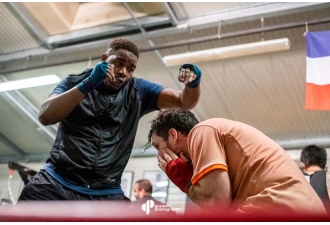 Atelier photo de sport consacré à la boxe