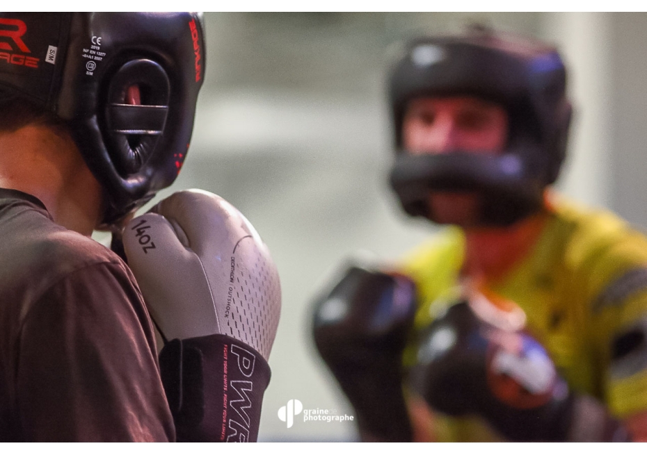 Atelier photo de sport consacré à la boxe