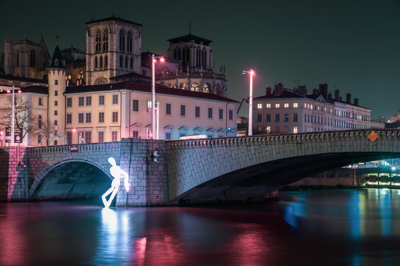 Atelier Photo de Nuit - Fête des Lumières à Lyon © Baptiste de Izarra