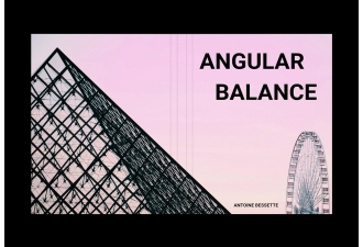GrainedePhoto Academy Avancé - Angular Balance de Antoine Bessette