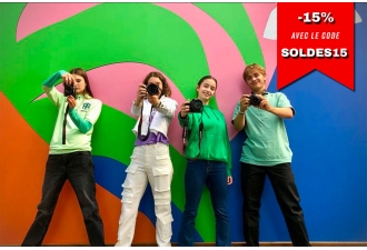 Stage photo pour enfants et ados à Paris pendant les vacances scolaires