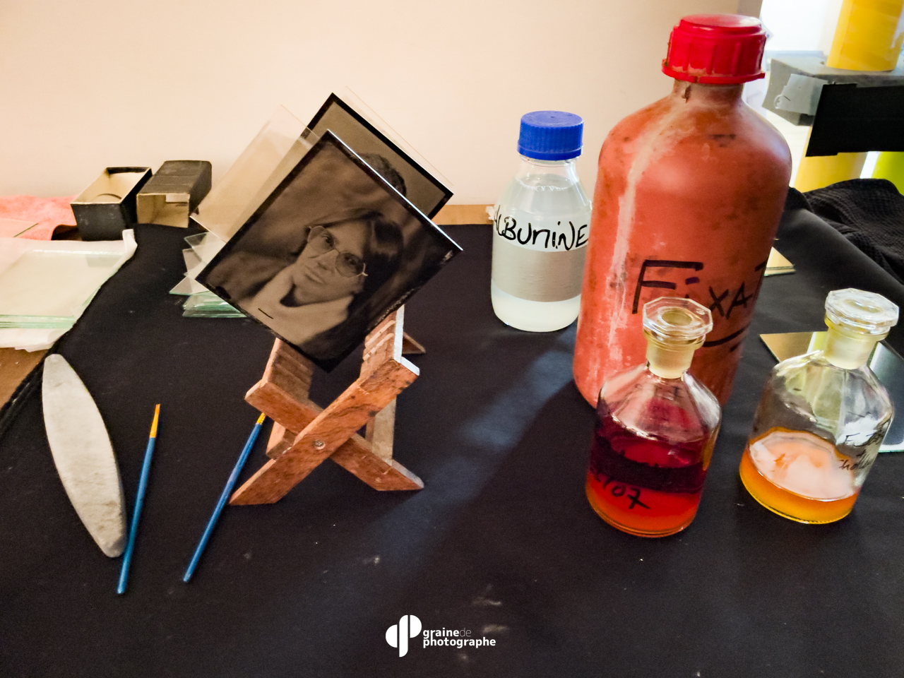 Atelier photo initiation collodion humide Paris