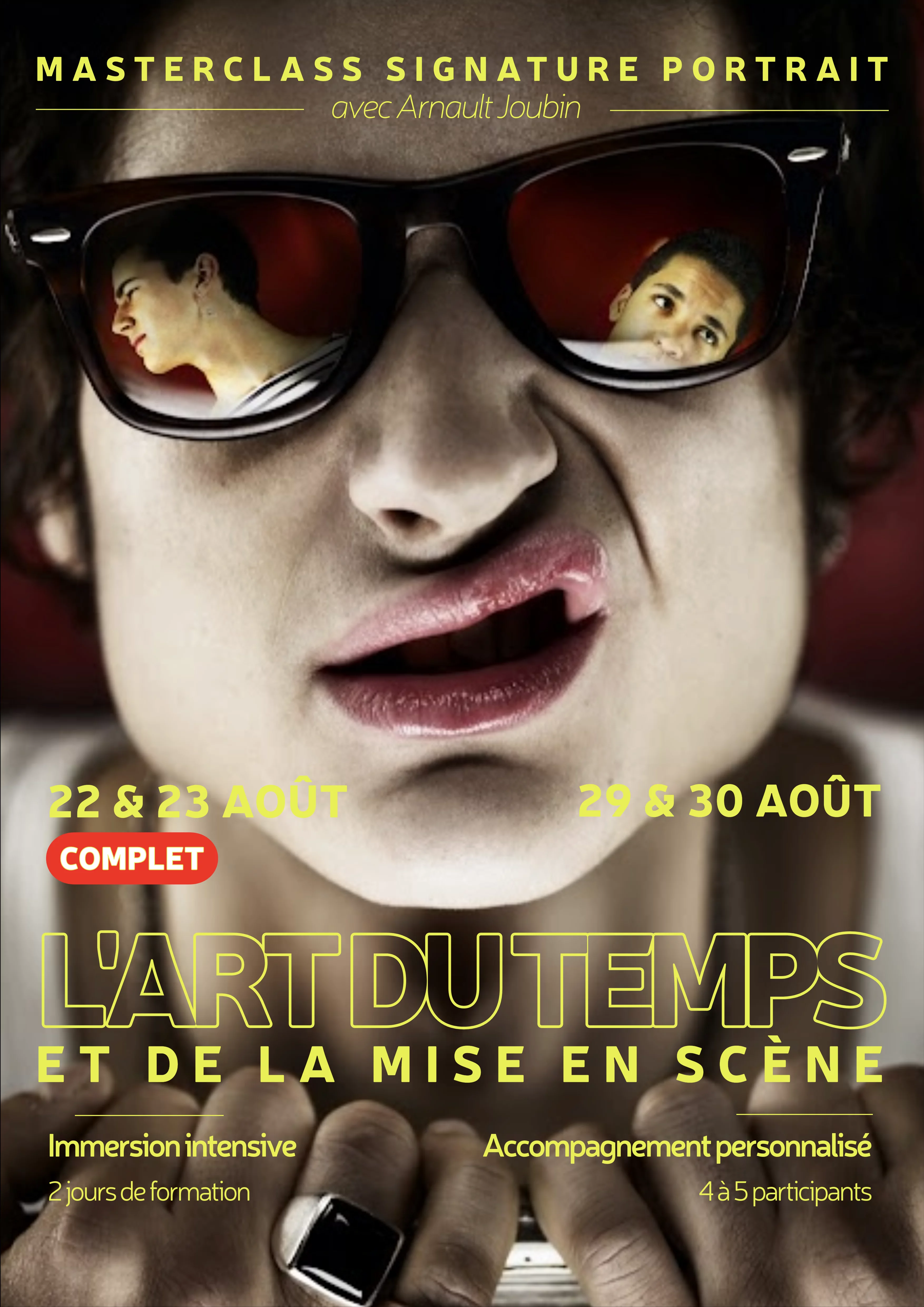 BB Brunes photographiés par Arnault Joubin Masterclass Portrait Paris