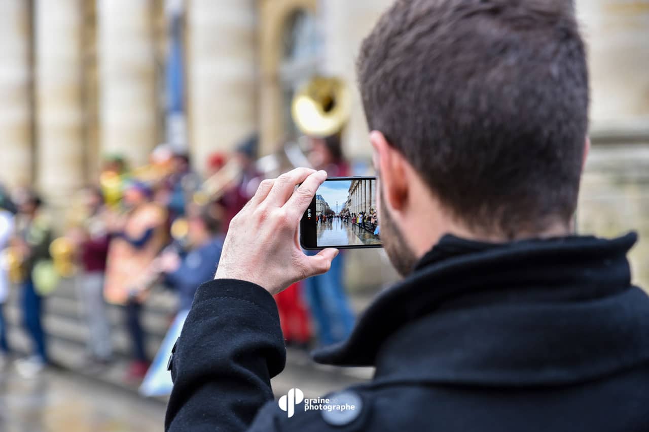 cours de photo avec smartphone