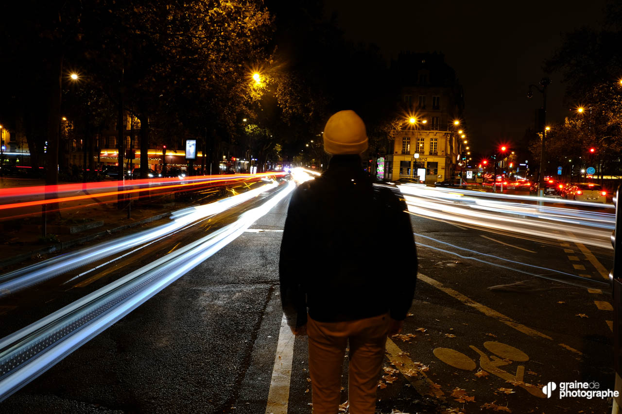 Photo de nuit Paris