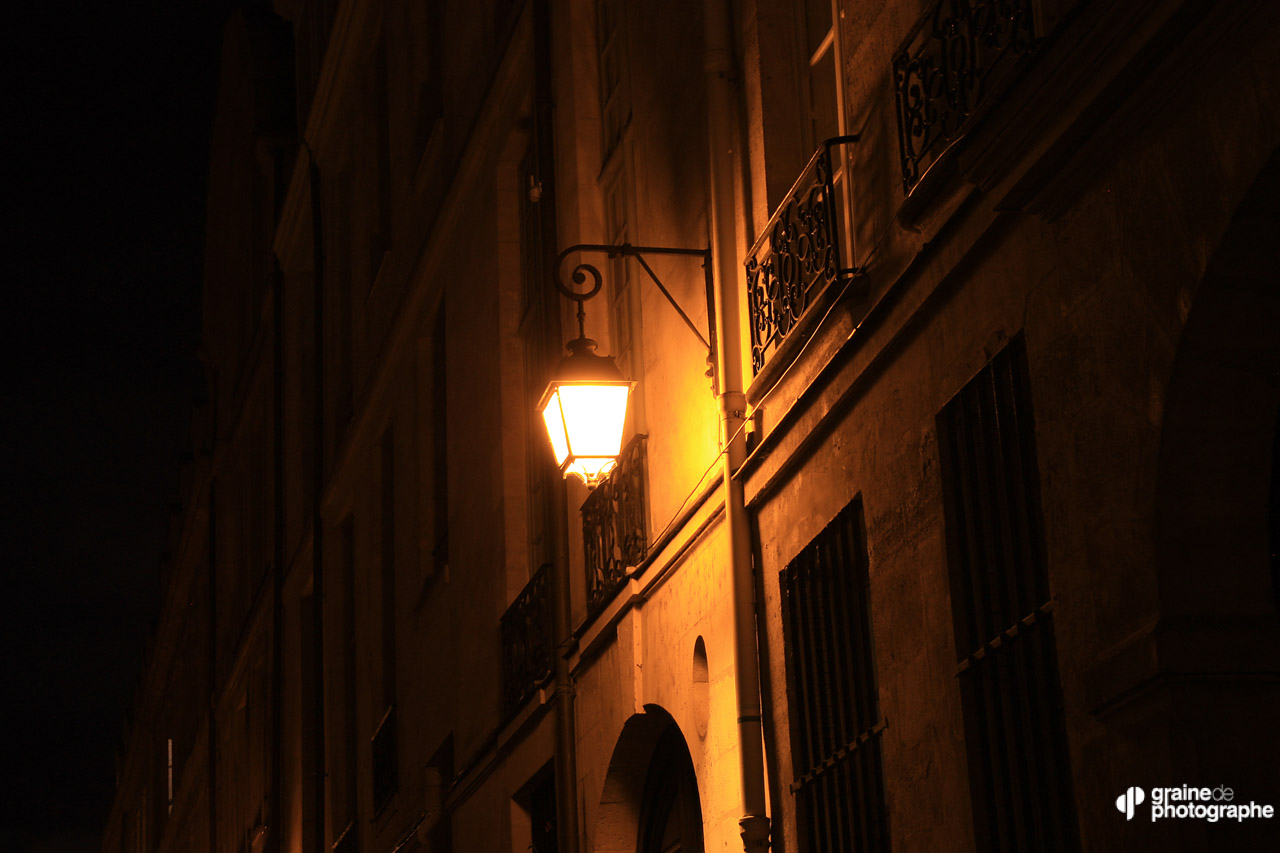 Photo de nuit Paris