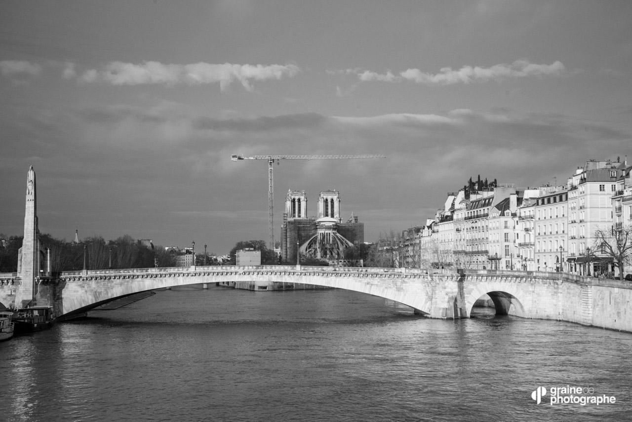 Noir et blanc Paris