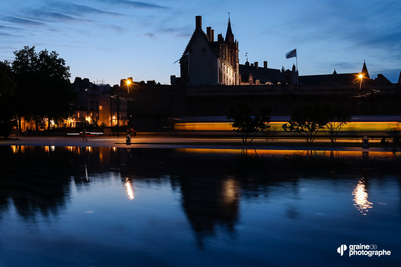 Photo de nuit Nantes
