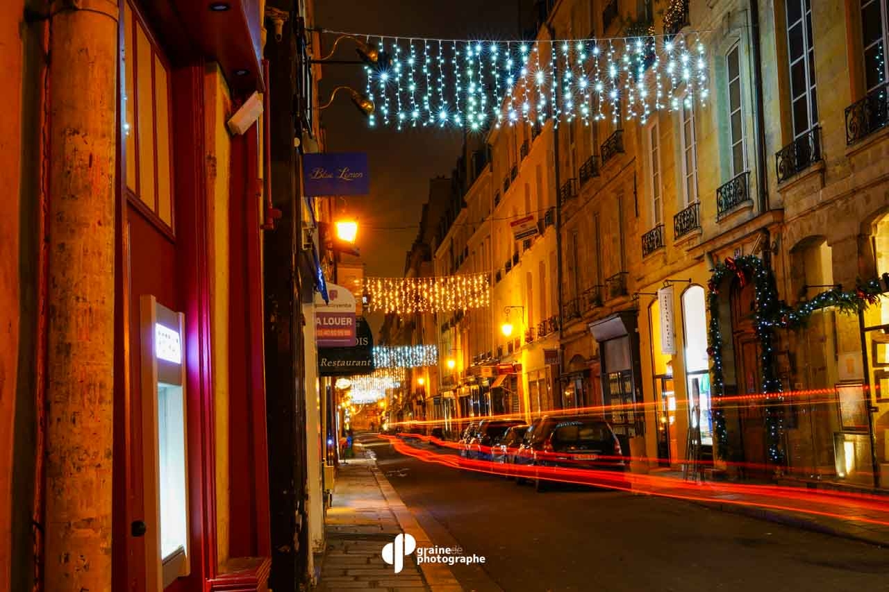Photo de nuit Paris