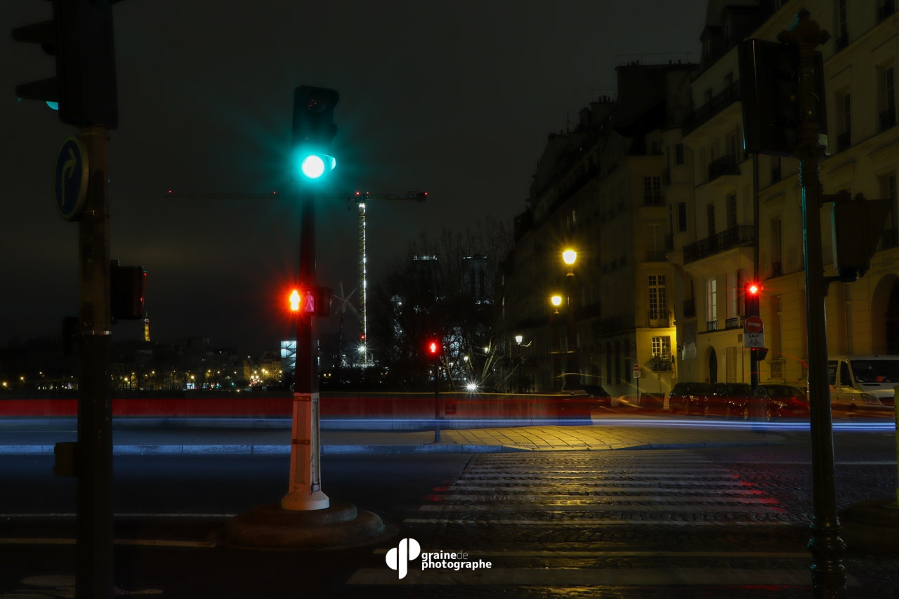 Photo de nuit Paris