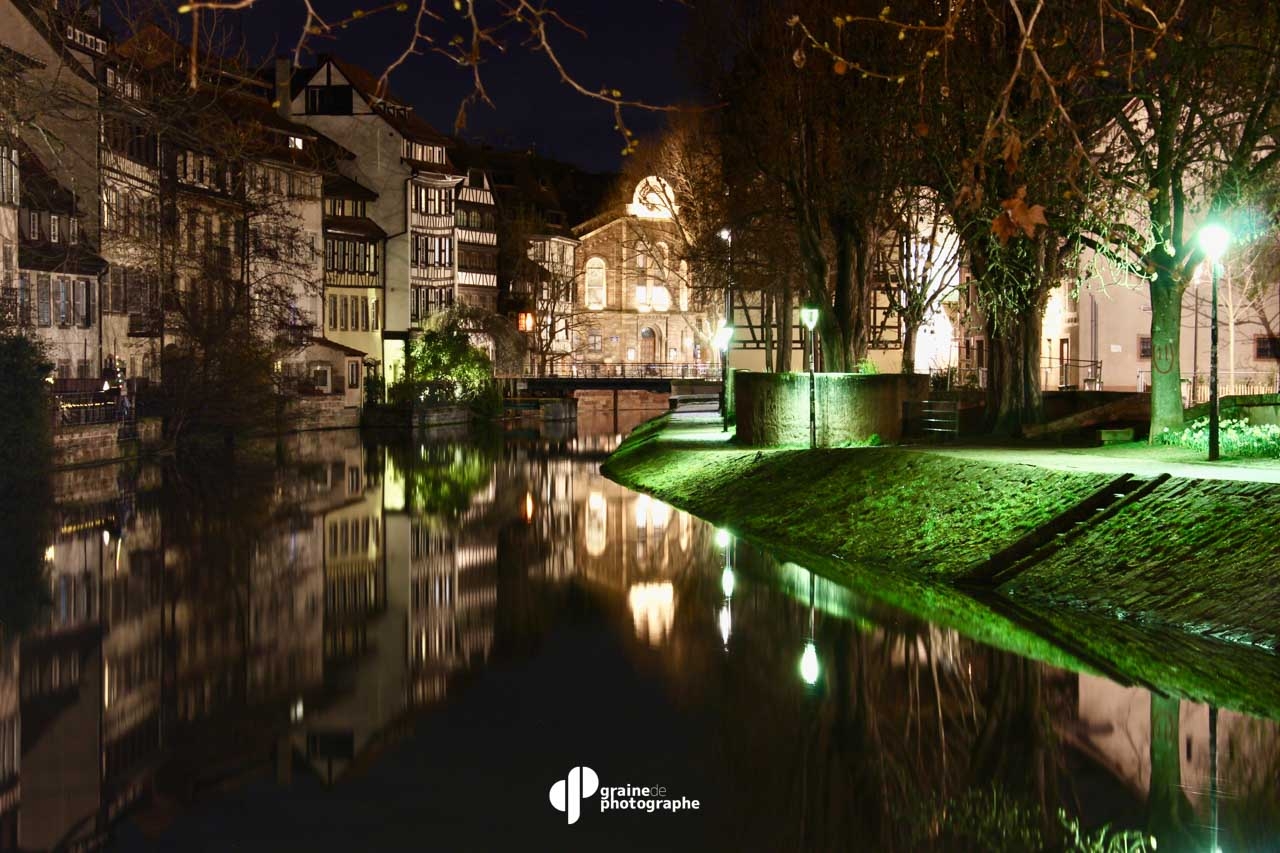 Photo de nuit Strasbourg