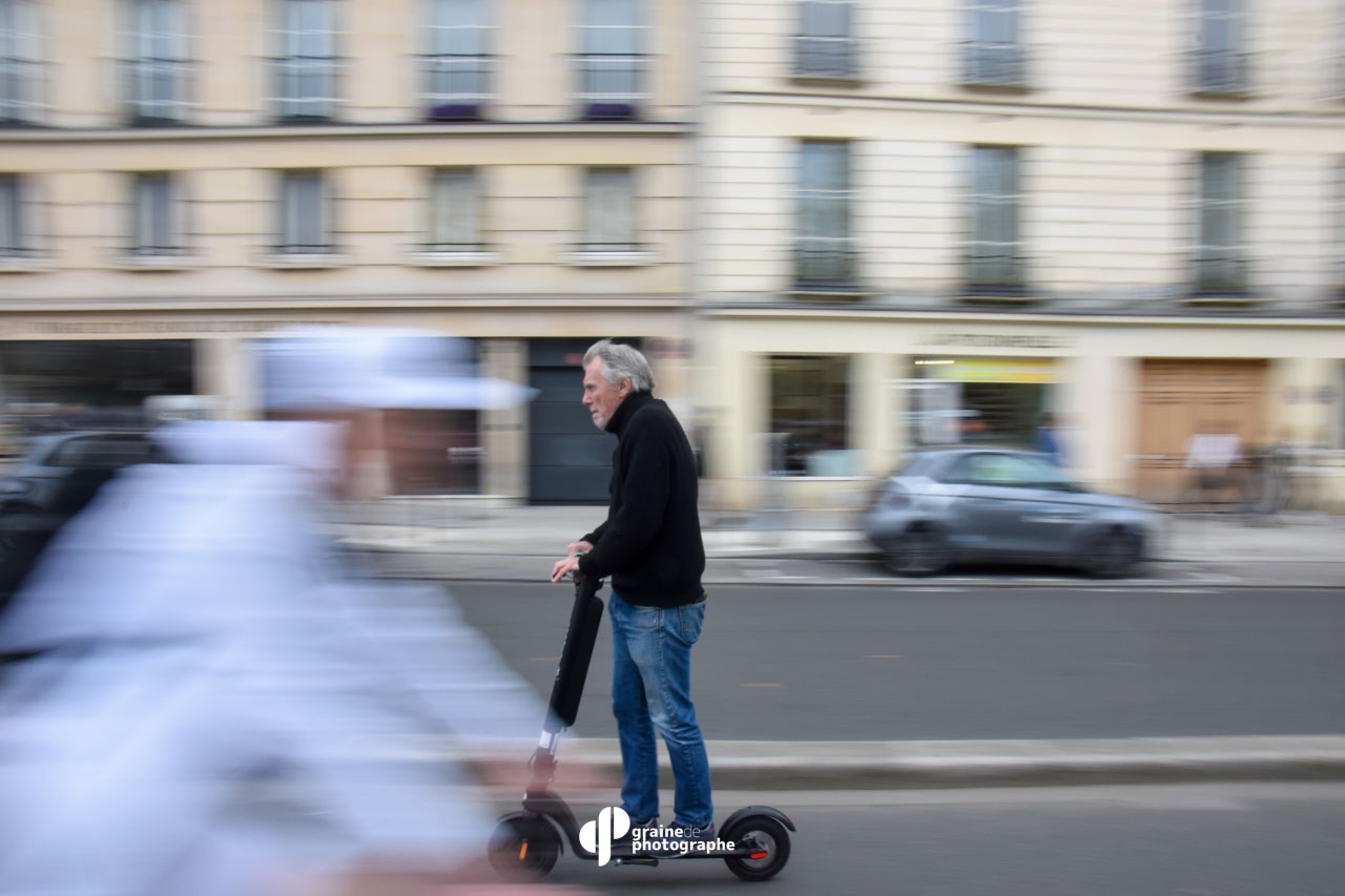 Vitesse et mouvement Paris