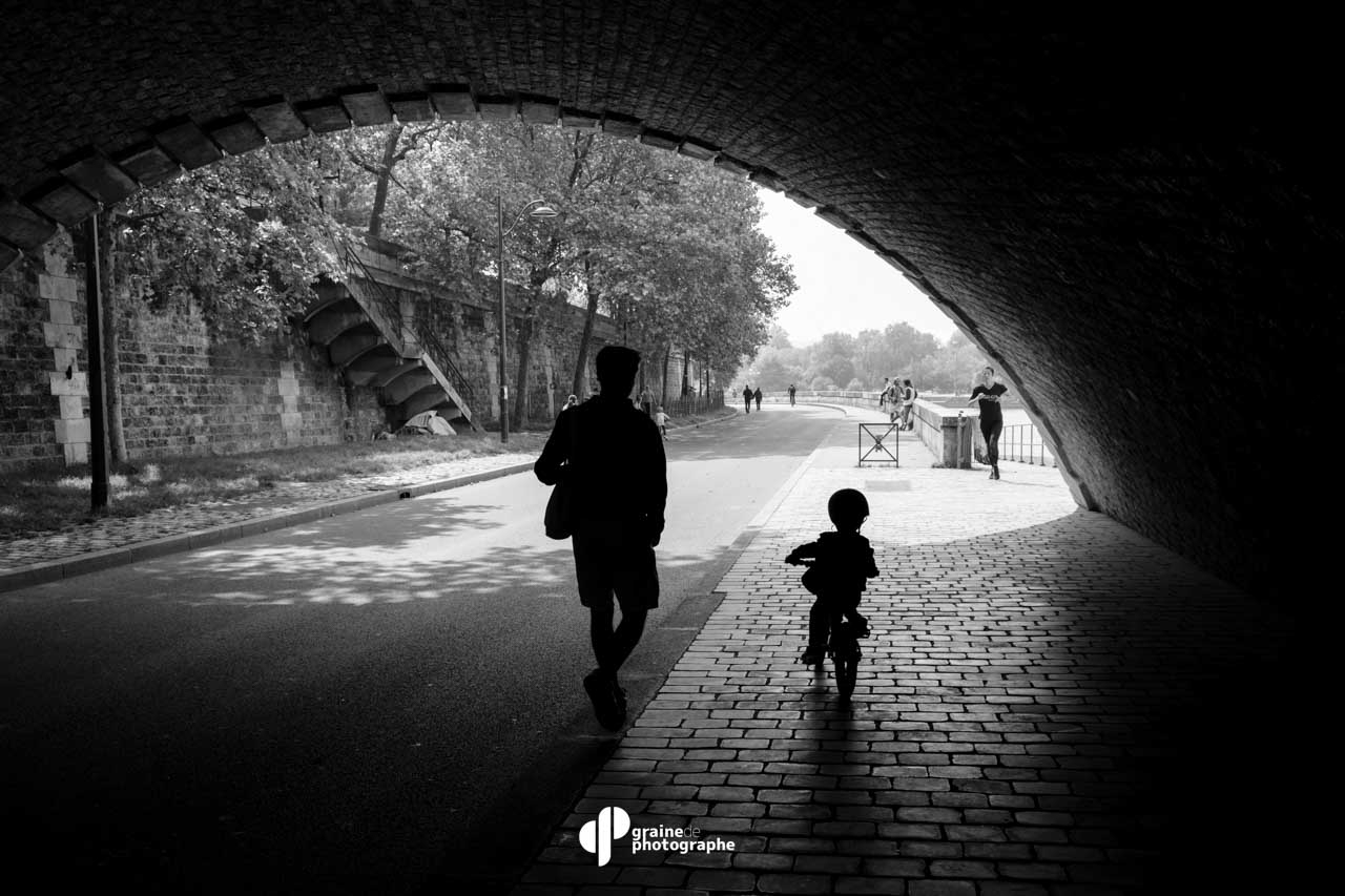 Noir et blanc Paris