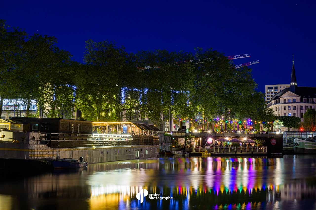Photo de nuit Nantes