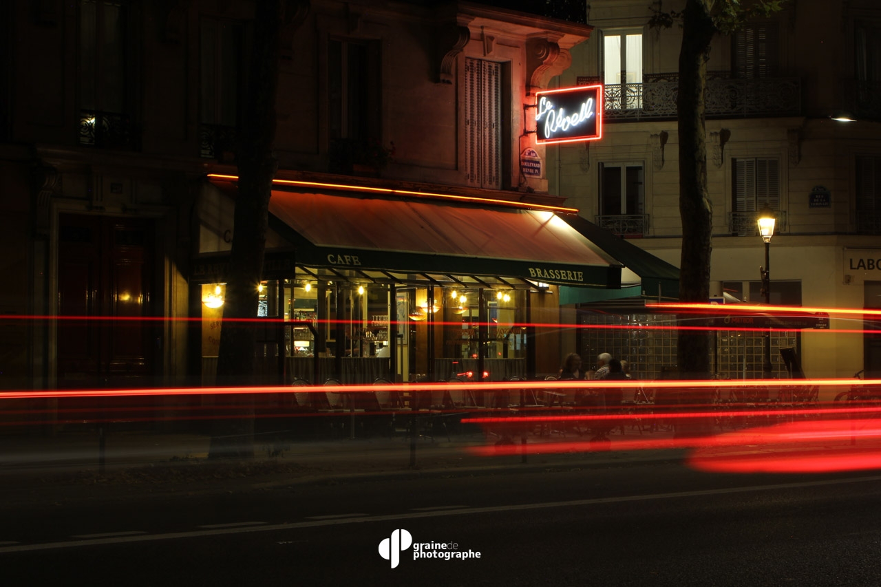 Photo de nuit Paris