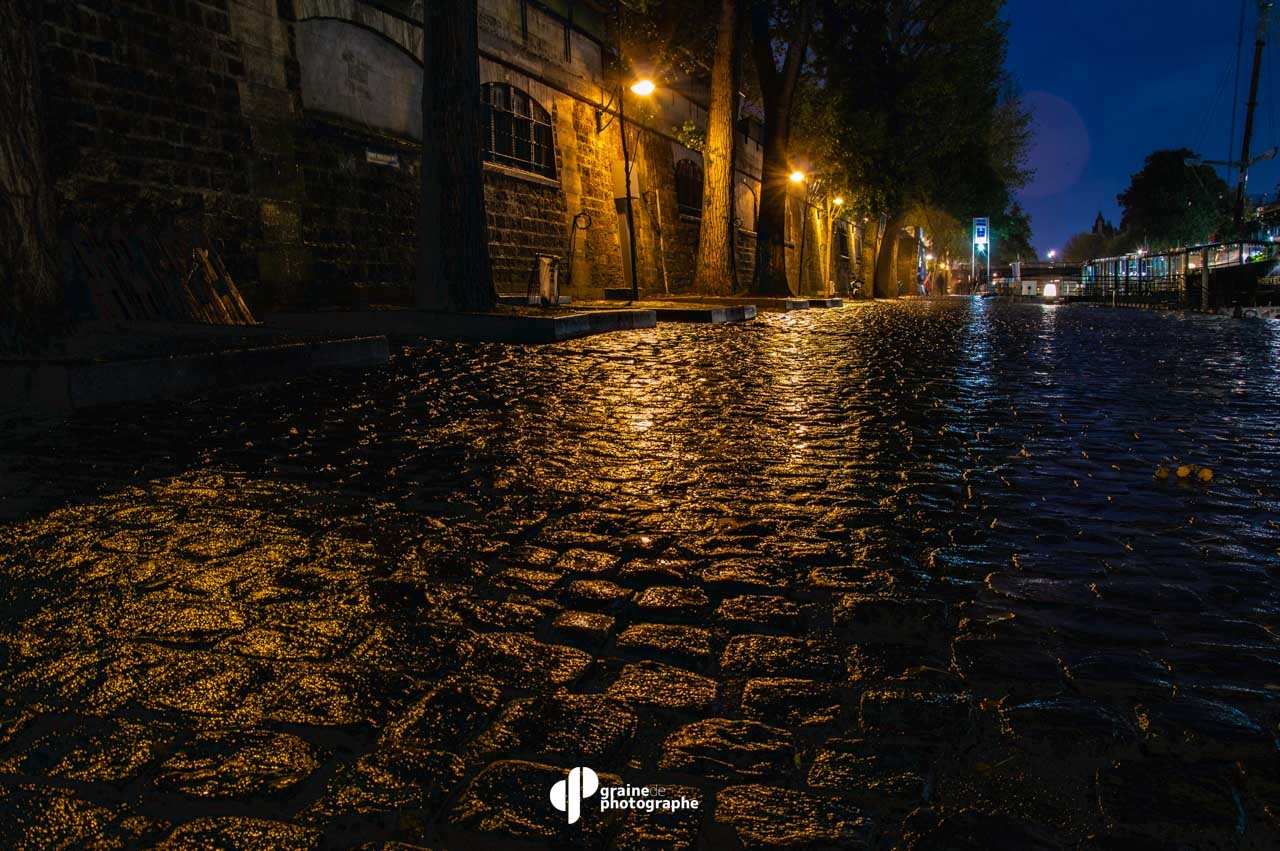 Photo de nuit Paris