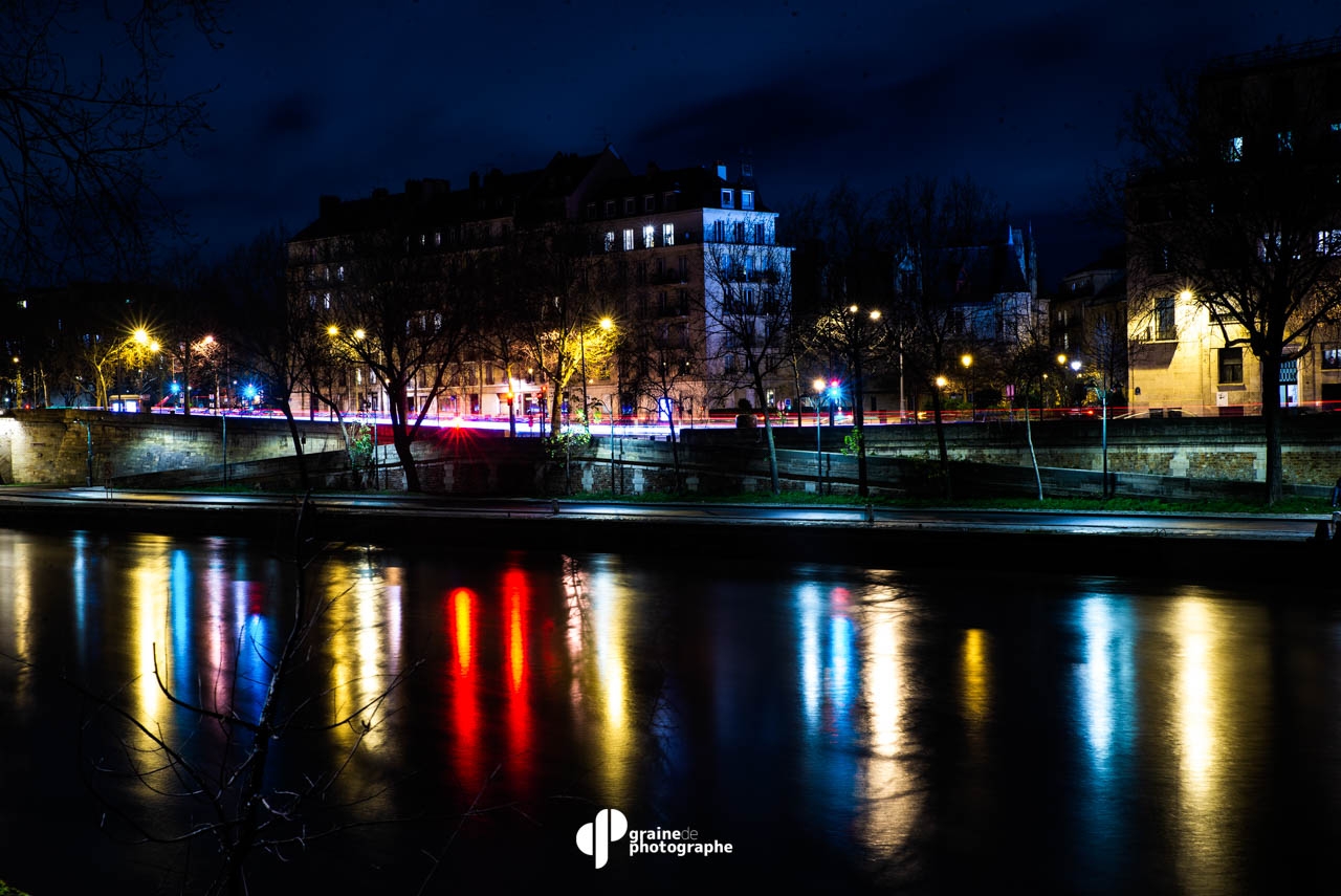 Photo de nuit Paris