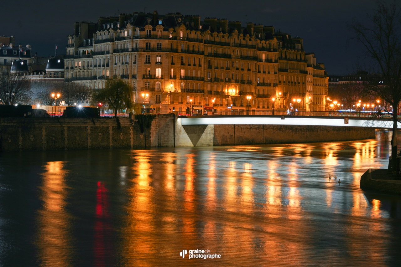 Photo de nuit Paris