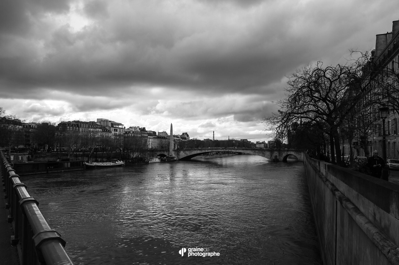 Noir et blanc Paris