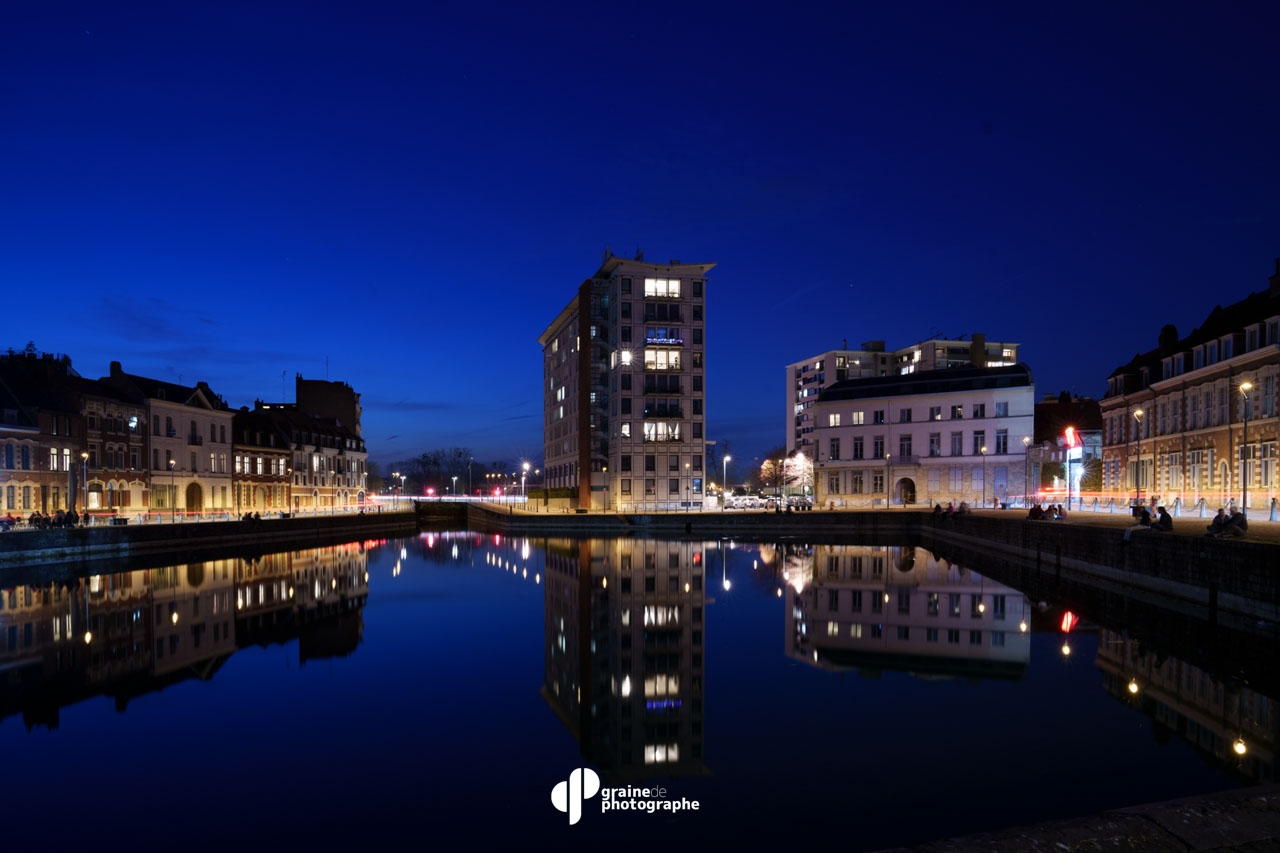 Photo de nuit Lille