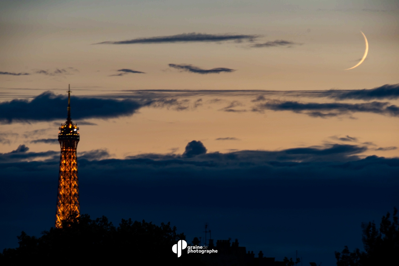 Photo de nuit Paris