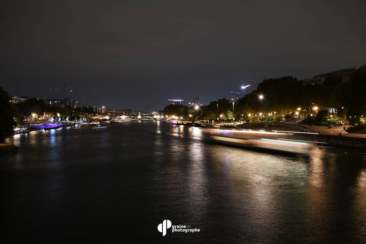 Photo de nuit Paris