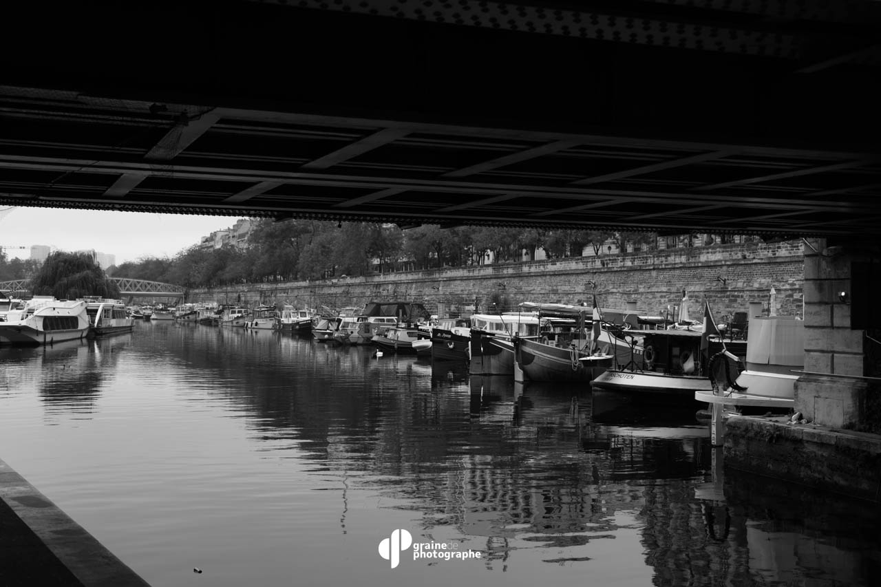 Noir et blanc Paris