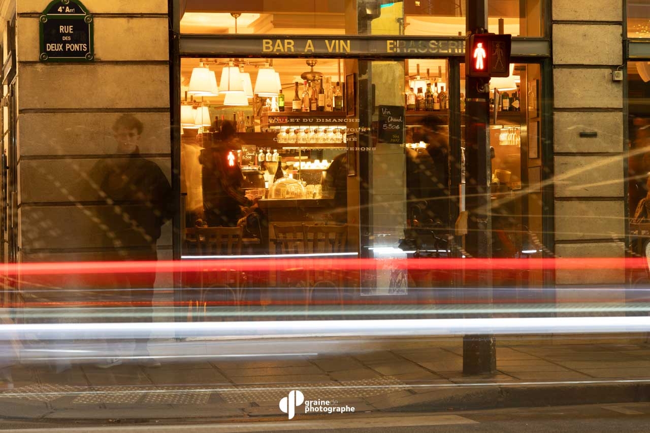 Photo de nuit Paris