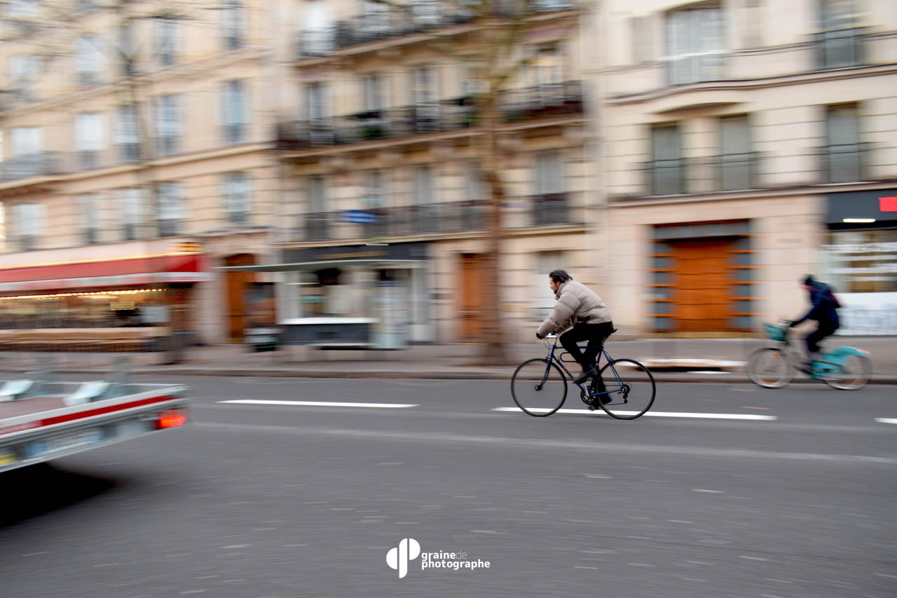 Vitesse et mouvement Paris