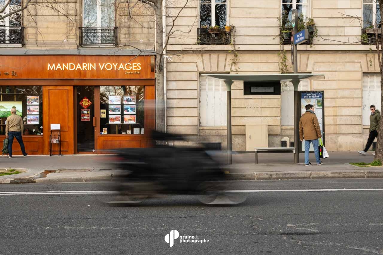 Vitesse et mouvement Paris