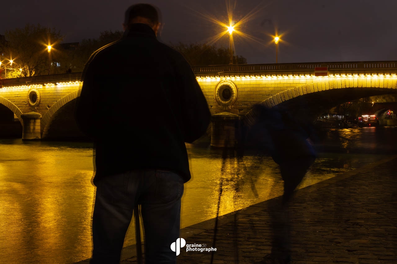 Photo de nuit Paris