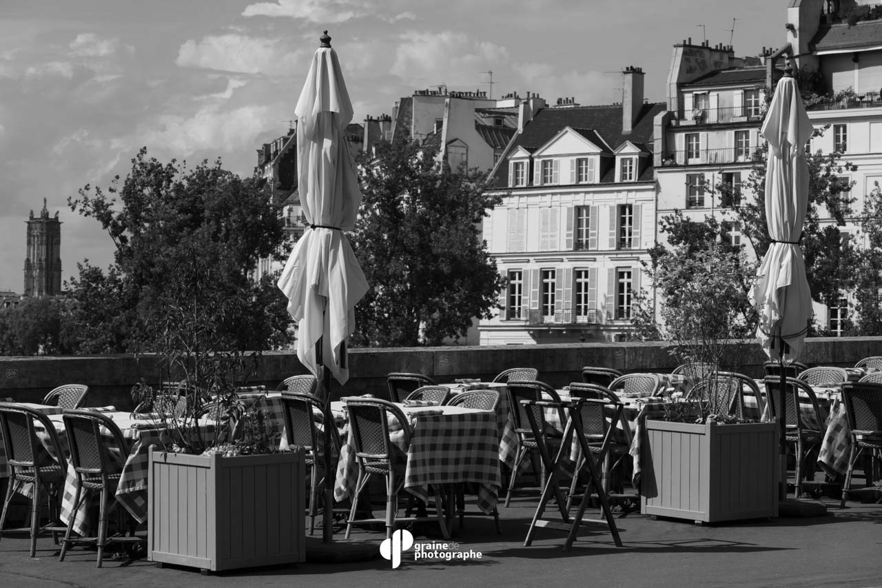 Noir et blanc Paris