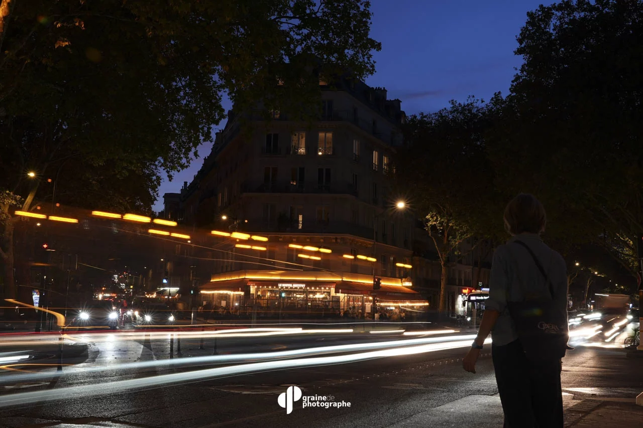 Photo de nuit Paris